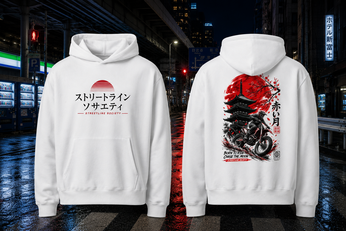 Hoodie oversize REDMOON