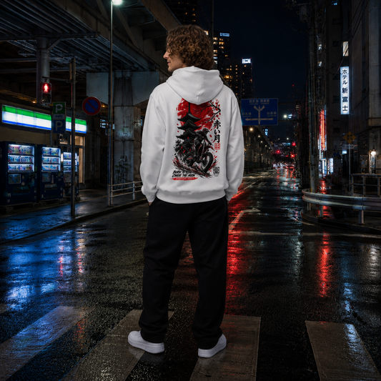Hoodie oversize REDMOON