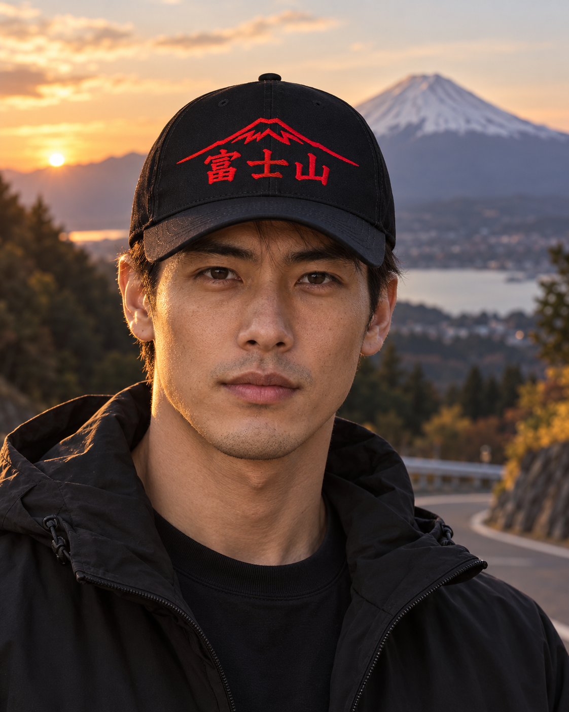 Portrait avec une casquettes STREETLINE noire