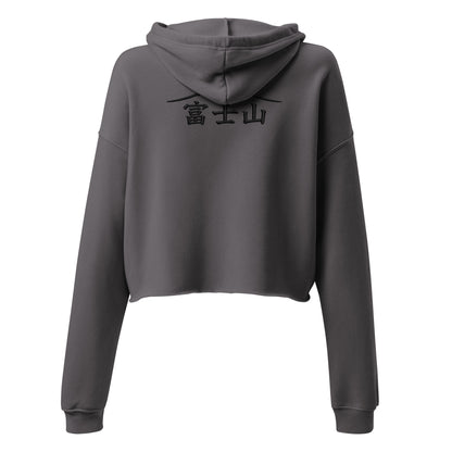 Hoodie crop MONT FUJI
