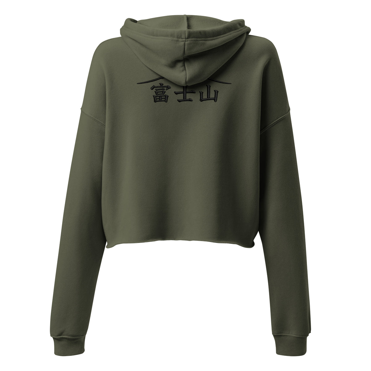 Hoodie crop MONT FUJI